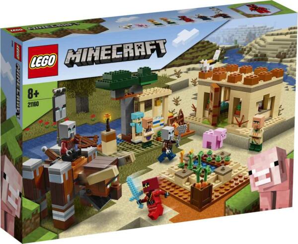 LEGO&reg; Minecraft Der Illager-&Uuml;berfall (21160)
