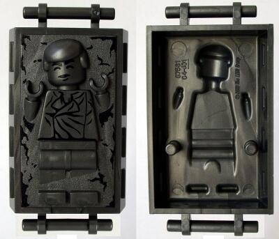 Han Solo in Carbonite (Block with Handles)