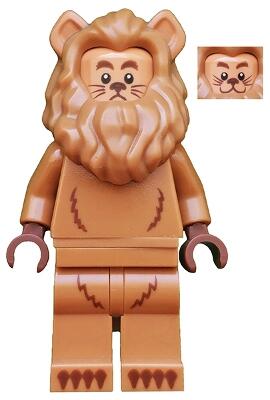 Cowardly Lion, The LEGO Movie 2 (Minifigure Only without Stand and Accessories)
