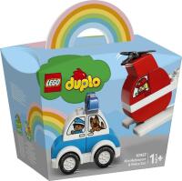 LEGO&reg; DUPLO&reg; Mein erster Feuerwehrhubschrauber und mein erstes Polizeiauto (10957)