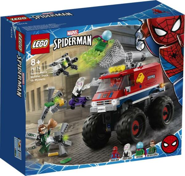 LEGO&reg; Marvel Super Heroes Spider-Mans Monstertruck vs. Mysterio (76174)