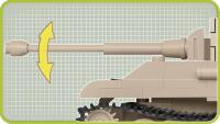 COBI M4A3E8 SHERMAN (EASY EIGHT) (2705)