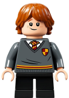 Ron Weasley, Gryffindor Sweater with Crest, Black Short Legs