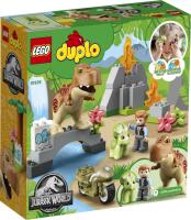 LEGO&reg; DUPLO&reg; Jurassic World Ausbruch des T. rex und Triceratops (10939)
