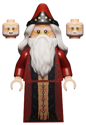 Headmaster Albus Dumbledore, Harry Potter, Series 2 (Minifigure Only without Stand and Accessories)