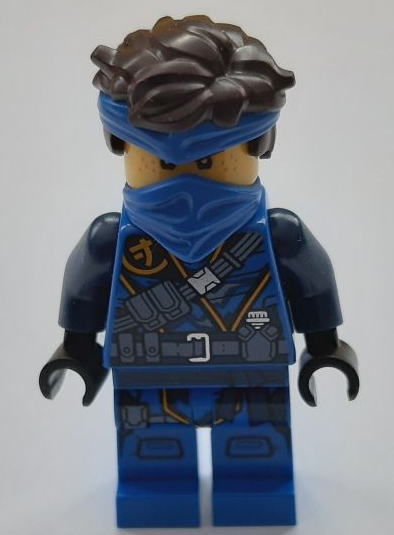 Jay - The Island, Mask and Hair with Bandana (without Shoulder Pad)