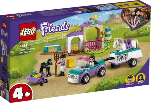 LEGO&reg; Friends Trainingskoppel und Pferdeanh&auml;nger (41441)