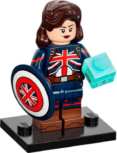 LEGO&reg; Minifiguren Marvel Studios (71031) - Peggy Carter, Captain Britain