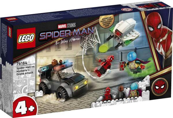 LEGO&reg; Marvel Super Heroes Mysterios Drohnenattacke auf Spider-Man (76184)