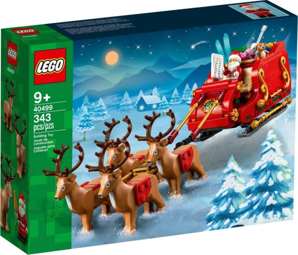 LEGO® Iconic Schlitten des Weihnachtsmanns (40499)