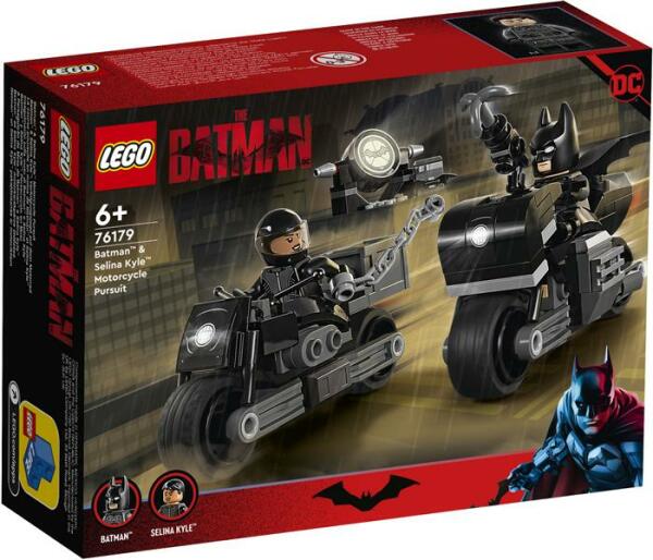 LEGO&reg; DC Comics Super Heroes Batman &amp; Selina Kyle: Verfolgungsjagd&nbsp;auf dem Motorrad (76179)
