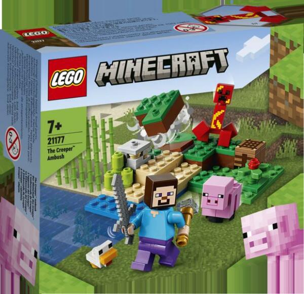 LEGO&reg; Minecraft Der Hinterhalt des Creeper (21177)