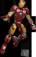 LEGO&reg; Marvel Super Heroes Iron Man Figur (76206)