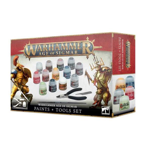 Warhammer Age of Sigmar: Farben + Werkzeug 80-17