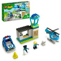 LEGO&reg; DUPLO&reg;  Polizeistation mit Hubschrauber (10959)