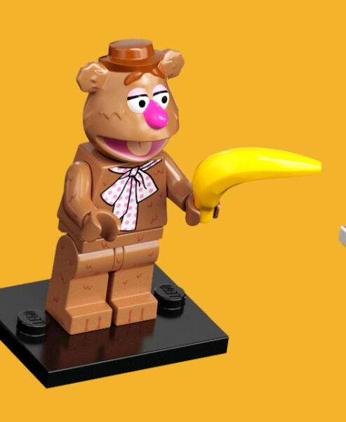 LEGO&reg; Minifiguren Die Muppets (71035) - zur Auswahl 07 - Fozzie B&auml;r