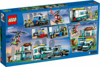 LEGO&reg; City Hauptquartier der Rettungsfahrzeuge (60371)