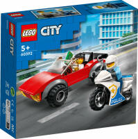 LEGO&reg; City Verfolgungsjagd mit dem Polizeimotorrad (60392)