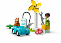 LEGO&reg; DUPLO Town Windrad und Elektroauto (10985)