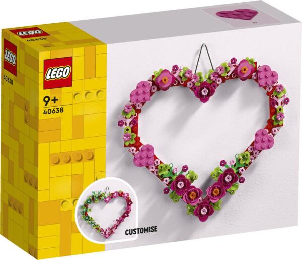 LEGO® Iconic Herz-Deko (40638)