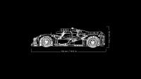 LEGO&reg; Technic PEUGEOT 9X8 24H Le Mans Hybrid Hypercar (42156)