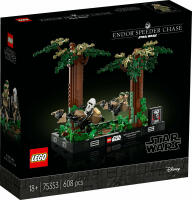 LEGO&reg; Star Wars Verfolgungsjagd auf Endor - Diorama...