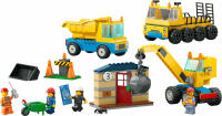 LEGO&reg; LEGO City Baufahrzeuge und Kran mit Abrissbirne...