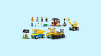 LEGO&reg; LEGO City Baufahrzeuge und Kran mit Abrissbirne (60391)