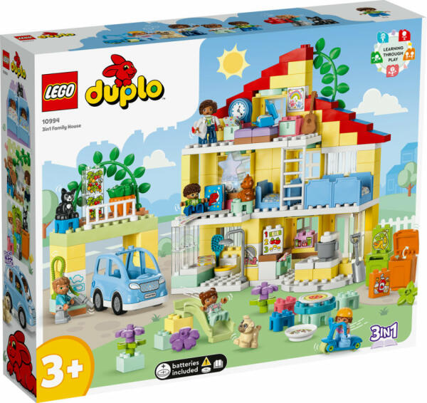 LEGO&reg; DUPLO Town 3-in-1-Familienhaus (10994)