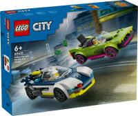 LEGO&reg; City Verfolgungsjagd mit Polizeiauto und Muscle Car (60415)