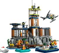 LEGO&reg; City Polizeistation auf der Gef&auml;ngnisinsel...