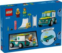 LEGO&reg; CITY Rettungswagen und Snowboarder (60403)