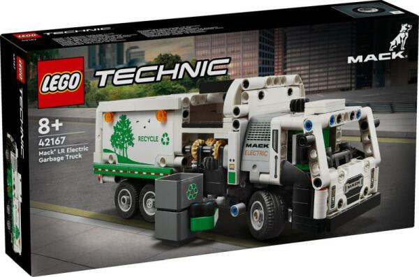 LEGO&reg; Technic Mack&reg; LR Electric M&uuml;llwagen (42167)