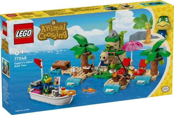 LEGO&reg; Animal Crossing K&auml;ptens Insel-Bootstour (77048)