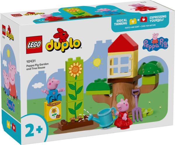 LEGO® DUPLO Peppa Pig Peppas Garten mit Baumhaus (10431)