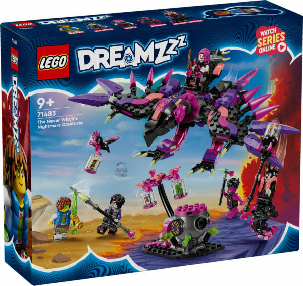 LEGO® DREAMZzz Die Albtraumkreaturen der Nimmerhexe (71483)