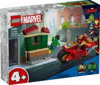 LEGO&reg; Super Heroes Iron Man mit Bike und der Hulk...