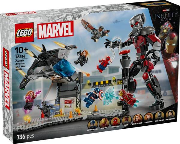 LEGO® Super Heroes Captain America: Civil War Actionduell (76314)