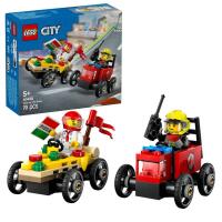 LEGO® City Pizzalieferwagen vs. Löschauto (60458)