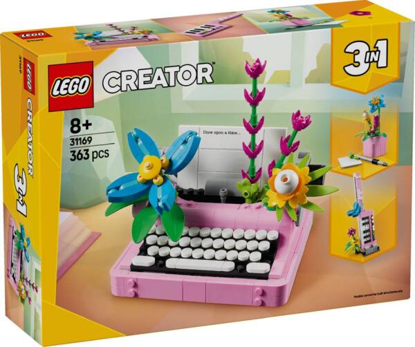 LEGO® Creator Schreibmaschine mit Blumen (31169)