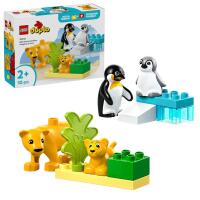 LEGO® DUPLO Wildtier-Familien: Pinguine und Löwen (10442)