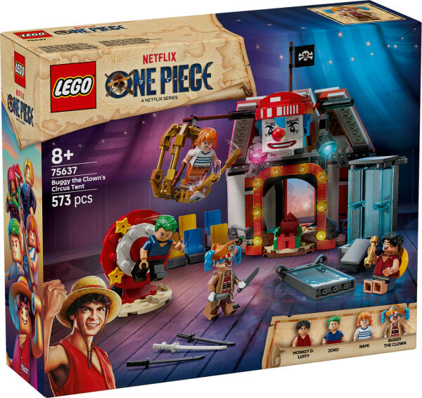 LEGO® ONE PIECE Zirkuszelt von Buggy dem Clown (75637)