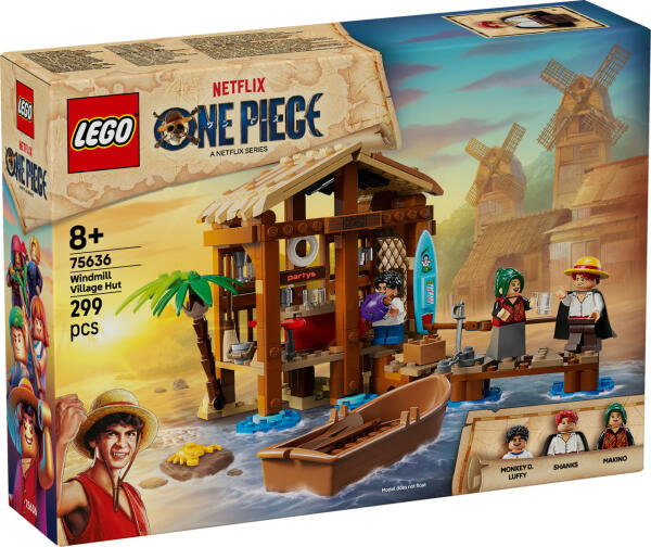 LEGO® ONE PIECE Hütte im Windmühlendorf (75636)