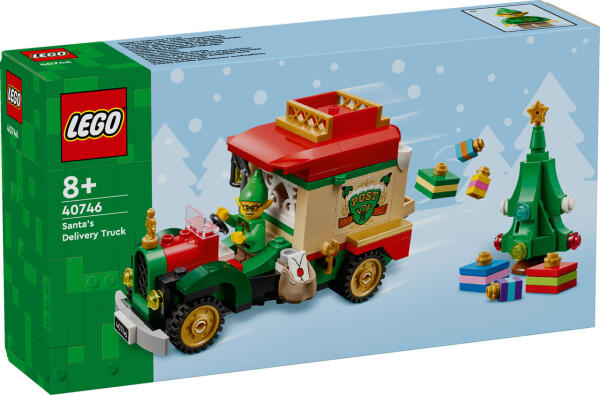 LEGO® Iconic Lieferwagen des Weihnachtsmanns (40746)