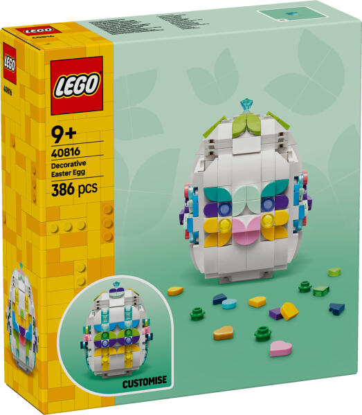 LEGO® LEGO Iconic Verziertes Osterei (40816)