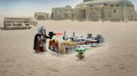 LEGO® Star Wars Der Mandalorianer und Grogu auf ihrem Speeder Bike™ (75436)