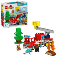 LEGO® DUPLO Löschauto mit Schlauch und Feuerwehrmann (10473)