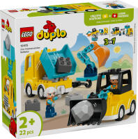 LEGO® DUPLO Baufahrzeuge – 3-in-1-Set (10475)
