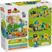 LEGO® DUPLO Baufahrzeuge – 3-in-1-Set (10475)