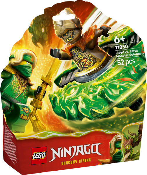 LEGO® Ninjago Lloyd vs. Erdmonster-Spinner (71850)